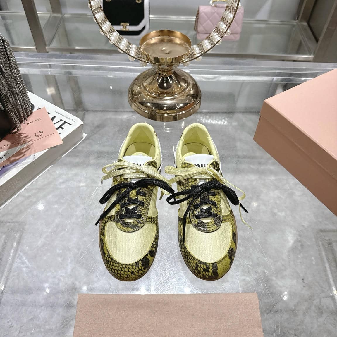 Miu Miu German training shoes1-3